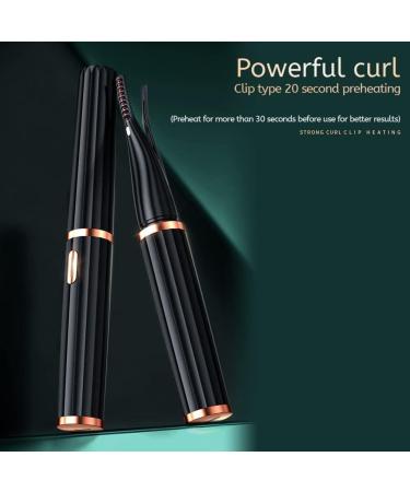 sunree Heated Eyelash Curler 2-in-1 Clip Eyelash Curler with Comb USB Rechargeable Portable Electric Eyelash Curler - Buy Online on SooperMarket.com