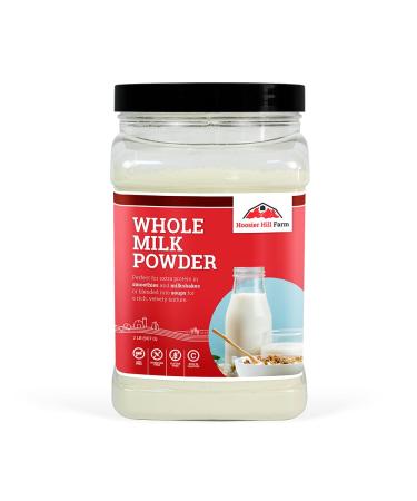 All American Whole Milk Powder by Hoosier Hill Farm, 2 LB (Pack of 1)