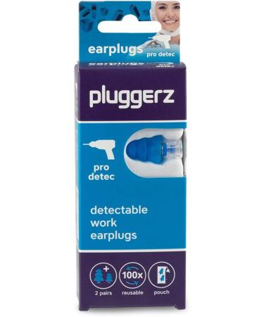 Pluggerz Uni-Fit Earplug Double Pack - Soft Silicone Noise Protection with Special Filter | Includes Cord & Fastening Clip for Comfortable Use - Buy Online on SooperMarket.com