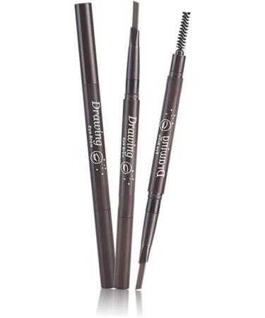 WOFASHPURET 2 1 Waterproof Brow Pencil Eyebrow Makeup Eyebrow Pencil Waterproof Blush To Rotate Automatic - Buy Online on SooperMarket.com