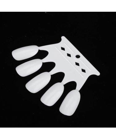 Nail Art Tips - 10pcs White Nail Sticks & Color Display Cards for Manicure & Gel Polish Practice - Buy Online on SooperMarket.com