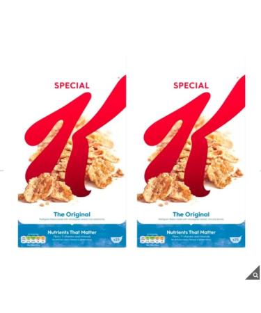 Kellogg's Special K & Vitamin D & Vitamin B6 &Cereal Contains 15% RI of Iron 2 x 750g