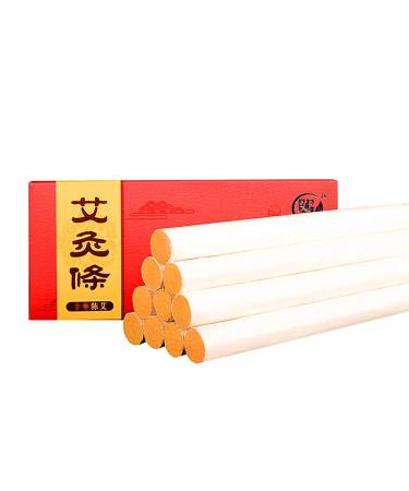 Ten Years Old Moxa Stickers for Moxibustion Handmade moxibustion Sticks 10 Pcs/Box