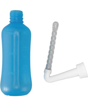 Nasal Rinsing Cleaner Efficient Easy Large Capacity Comfortable Sinus Rinsing Bottle for Sea Water (310ML Blue) - Buy Online on SooperMarket.com