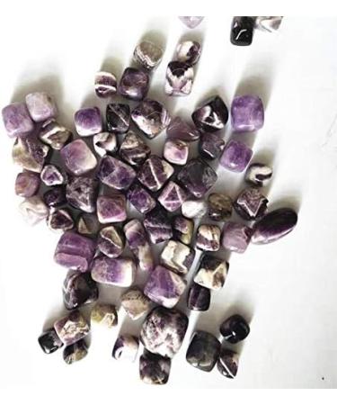100g Natural Dream Amethyst Crystal Tumble Stone Crystal Cube for Decoration Chakra Reiki Balancing - Buy Online on SooperMarket.com