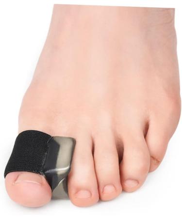 FOMIYES Orthopedic Toe Separator and Straightener - 4 Pairs, Flexible Bunion Corrector for Men and Women - Black, 2.5x2cm - Buy Online on SooperMarket.com