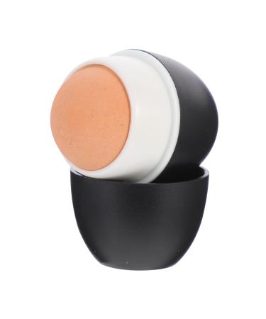 Housoutil Volcanic Stone Oil-Absorbing Ball Facial Skin Care Products Cleaning Tools Oil-Absorbing Tool Cleaning Products Facial Skin Care Tool Natural Stone Pp Oil Resistant 5x3cm Black