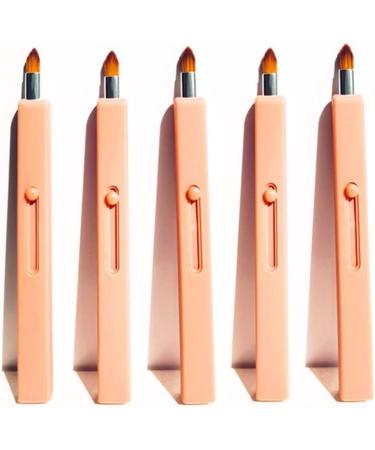 HAPINARY 1pc Retractable Lip Brush Makeup Brush Eye Shadow Portable Lip Scrubber Cosmetics Brush Tool Lipstick Cosmetic Tool Lip Liner Brush Travel Telescopic Plastic - Buy Online on SooperMarket.com