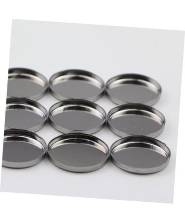 Angoily 15 Eyeshadow Empty Cosmetic Case Empty Makeup Eye Shadow Box Concealer Travel Aluminum Plate - Buy Online on SooperMarket.com