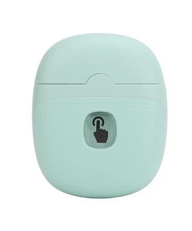 Rechargeable Nail Trimmer Compact Safe and Quiet Electric Nail Clipper for Home (Matcha)