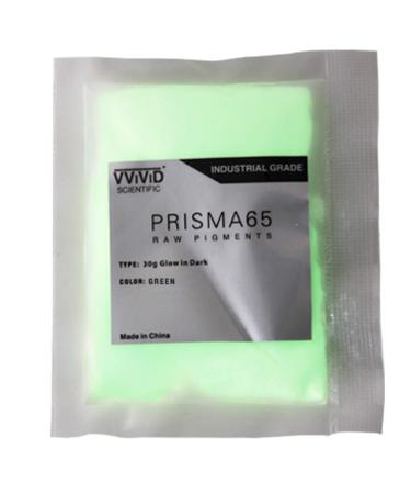 VViViD Green Glow In The Dark Fine Pigment Powder 30 Gram/1 Ounce Packet
