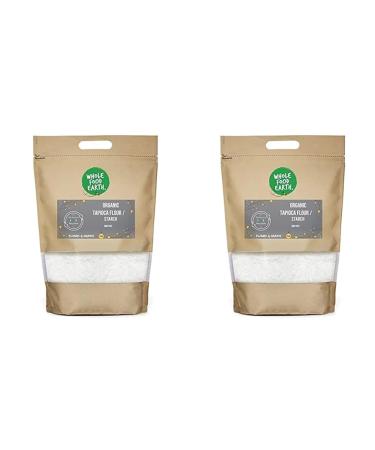 Wholefood Earth Organic Tapioca Starch 1 kg | GMO Free | Certified Organic (Pack of 2) 1 kg (Pack of 2)
