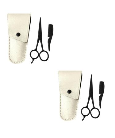 Angoily 6 Stk Bartscher Man Suit men's suits Wimper Care Package For Men Care for Men Nose Hair Schneidscheren-Kit Bartschneider Razor Printable