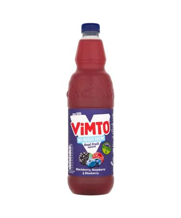 Vimto Real Fruit Squash BlackBerry Raspberry & Blueberry 1 Litre