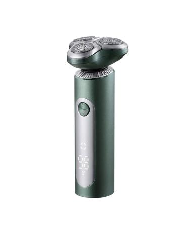 GeRRiT Electric Razor for Men Shavers for Men Rotary Shaver Razor Wet and Dry IPX7 Waterproof USB Rechargeable with Precision Trimmer and Nose Trimmer Facial Cleansing Brush LED Display Fast Chargin