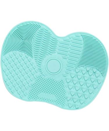 Dajidafu Women Eyeshadow Foundation Concealer Makeup Brush Cleaning Mat Hotel Portable Nonslip Eyebrow Pen Silicone Washing Pad Green - Buy Online on SooperMarket.com