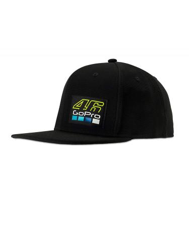 Valentino Rossi Cap With Visor 46 GOPRO Man One Size Black