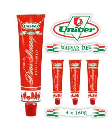 Univer savings pack hot paprika cream 4 x 160g
