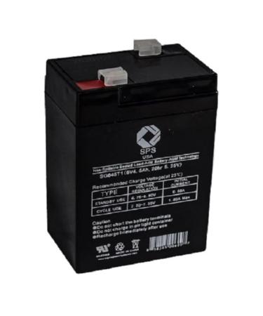 SPS Brand 6V 4.5Ah Replacement Battery for ML4-6 6V 4.5AH JOHNLITE SL-0096