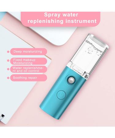 Dajidafu Plastic Facial Sprayer 250mAh Portable Cold Mist LED Face Humidifier Home Hotel Camping Nebulizer Skin Care Equipment - Buy Online on SooperMarket.com