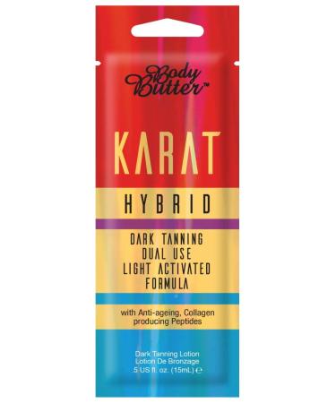 Body Butter KARAT HYBRID Dark Tanning Dual Use Light Activated Formula (15ml)