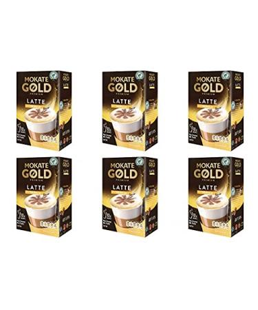 Mokate Gold Premium Latte Vanilla Flavour in Powder *6x10x sachets*