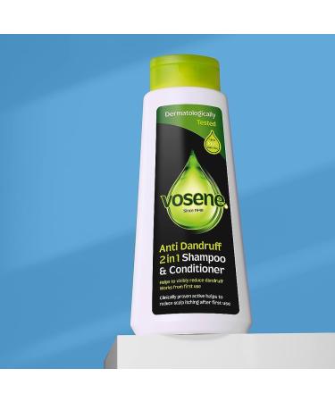 VOSENE ANTI DANDRUFF 2IN1 SHAMPOO & CONDITIONER 500ML (Pack Of 1)