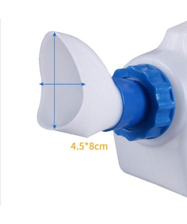 Portable Pee Plastic Pee Container Ms Urinal Home Care Urine Collection Containers Emergency Urinal Unisex 2000ml 1000ML - Buy Online on SooperMarket.com
