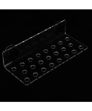 Cikonielf Magnetic Coral Rack Holder - 23 Hole Transparent Acrylic Aquarium Coral Bracket for Marine Tanks - Buy Online on SooperMarket.com
