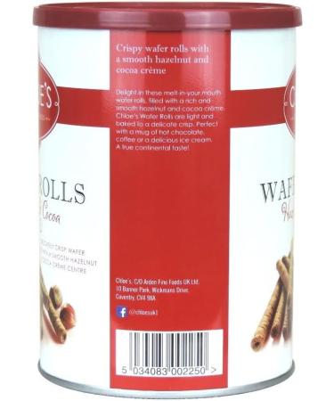 Chloe's Hazelnut & Cocoa Wafers 400g - Buy Online on SooperMarket.com