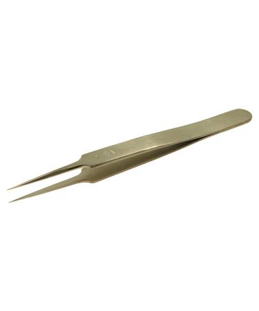 Tweezers straight/pointed 110 mm 5-SA tweezers and replacement tips 1 piece | MP005215