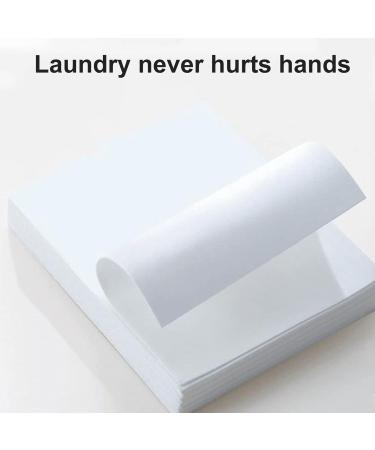 30Loads Laundry Sheet Travel Pack Fast Dissolving Fabric Softener Static Remover Cleaning Paper White 1 Pack 1 Pack White - Buy Online on SooperMarket.com