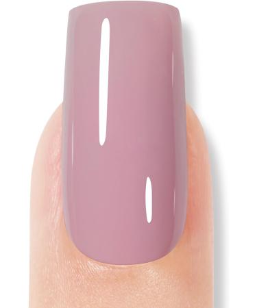 Nude Gel Nail Polish 15 ML - Soak Off UV/LED Salon Quality Varnish in Dusty Rose | AILLSA Cute Color for Home Use - Buy Online on SooperMarket.com