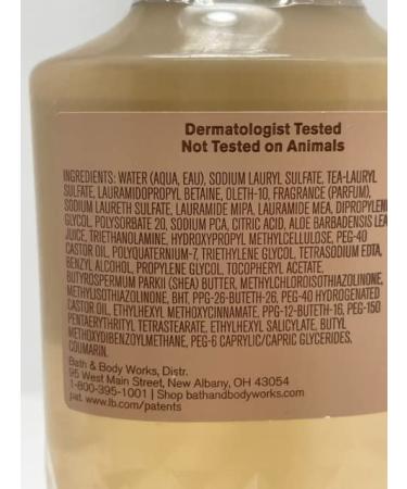 Bath and Body Works Snowflakes & Cashmere Shower Gel 10oz - Aloe & Vitamin E - Full Size Diamond Plate Bottle - Buy Online on SooperMarket.com