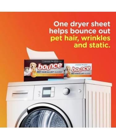 Pet Hair & Lint Guard Mega Dryer Sheets - Fresh Scent (210 ct) | Global Shipping Available - Buy Online on SooperMarket.com