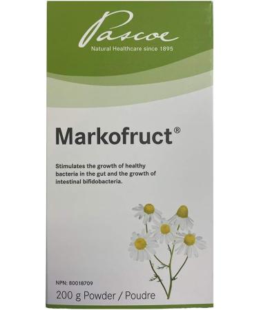 Pascoe - Markofruct Prebiotic Powder to stimulate the growth of healthy bacteria in the gut and the growth of intestinal bifidobacterial Made with Chamomile and inulin (Oligofructose) Dissolves in hot water to drink like a tea 200 g 200 g (Pack of 1) - Buy Online on SooperMarket.com