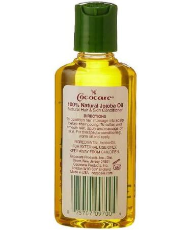 Buy Cococare Jojoba Oil 2 fl oz - Natural Moisturizer for Skin & Hair - Buy Online on SooperMarket.com