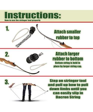Archery Recurve Bow Stringer Tool | Limbsaver String Tool for Longbow Accessories - Buy Online on SooperMarket.com