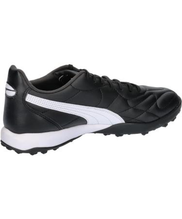 PUMA Men's King Top TT Football Boots - 44 EU | Black White & Gold | International Shipping Available - Buy Online on SooperMarket.com