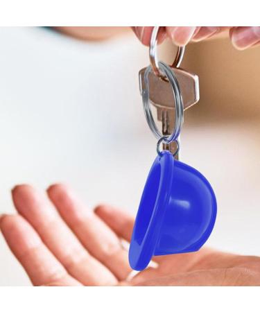 IMIKEYA Construction Hat Keychain 6pcs Mini Helmet Key Rings Safety Helmets Hard Hats Pendant Charms Construction Party Favors Blue - Buy Online on SooperMarket.com