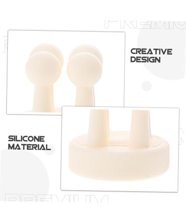 Baluue 4pcs Bathroom Hooks Wall Hanging Hooks Shower Razor Holder for Wall - Buy Online on SooperMarket.com