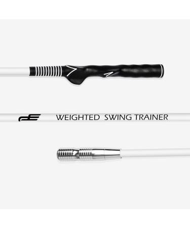 PLAYEAGLE Golf Tempo & Grip Trainer - Spring Loaded Metal Head Swing Aid (White) - Buy Online on SooperMarket.com