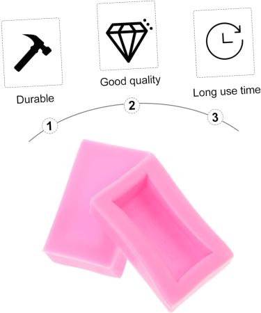 Zerodeko 2pcs Gold Brick Mold Sugar Craft Mold DIY Resin Jelly Shots Cake Baking Mold DIY Baking Mold Silicone Cake Mold Silicone Bar Mold Tuile Molds Silicone Silica Gel Decorate Chocolate - Buy Online on SooperMarket.com