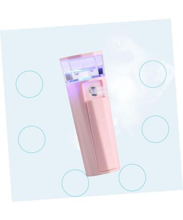BELLIFFY 1pc Face Steamer Sprayer Portable Humidifiers Facial Mister Spray Face Humidifier for Facials Pink - Buy Online on SooperMarket.com
