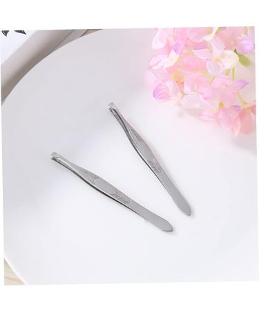 minkissy Eyebrow Tool Stainless Steel Eyebrow Clip Slant Tip Eyebrow Tweezer Bevel A011 Eyebrow Pliers Eyebrow Clip Eyebrow Eyebrow Removal - Buy Online on SooperMarket.com