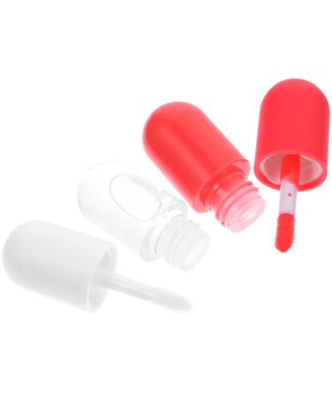 Beavorty Clear Lip Gloss Plumping Lip Gloss 2pcs Moisturizing Lip Protectors Lip Plumper Gloss Lip Plumping Lipgloss Fuller Hydrated Softer Lips Essential Oil Lip Nourishing Balm Liquid Lipstick