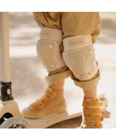 MOMnLittle Kids Protective Gear Set for Bike, Skateboard, Scooter - Knee, Elbow, Wrist Pads for Boys and Girls - Buy Online on SooperMarket.com