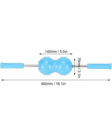 Fascia Muscle Roller - Deep Tissue Massage Tool for Sore Muscles Cramps & Tension Relief | Effective Recovery Device - Buy Online on SooperMarket.com