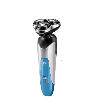 GeRRiT Electric Shaver for Men Rechargeable Waterproof 4 in 1 Men's Rotary Shavers Wet and Dry Electric Shaving Razors for Husband Father and Son Gift