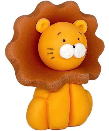 Lion Cake Topper - Edible Fondant Safari Jungle Cupcake Birthday Decoration with an Edible Glue - Baby Shower Party Supplies - Buy Online on SooperMarket.com
